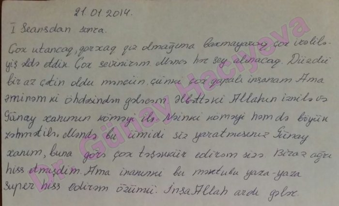 Lənkərandan 2.5 ayın vaginizmi