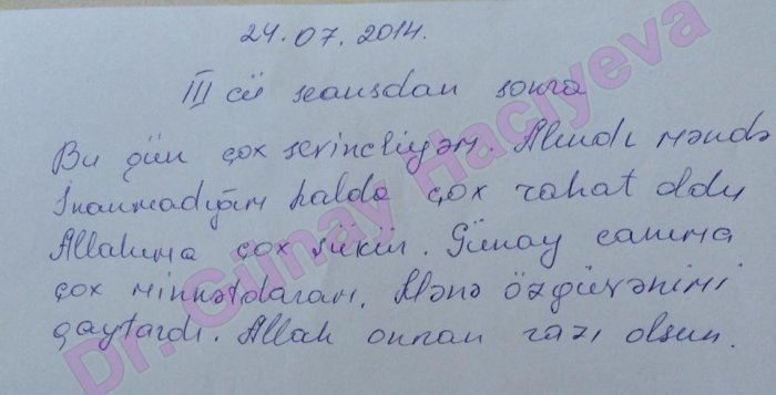 Sumqayıtdan 2 ilin vaginizmi